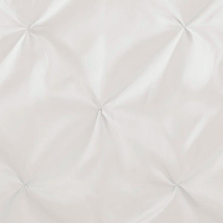 Madison Park Laurel Tufted Semi-Sheer Shower Curtain
