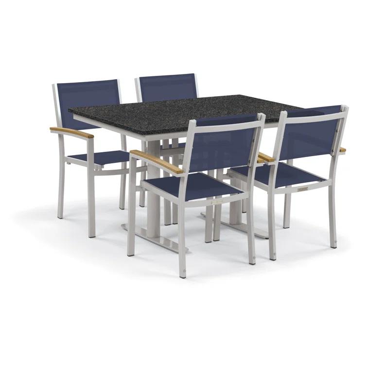 Travira Stacking Patio Arm Chair