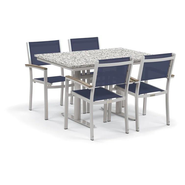 Travira Stacking Patio Arm Chair