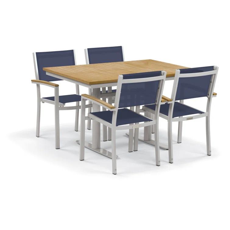 Travira Stacking Patio Arm Chair