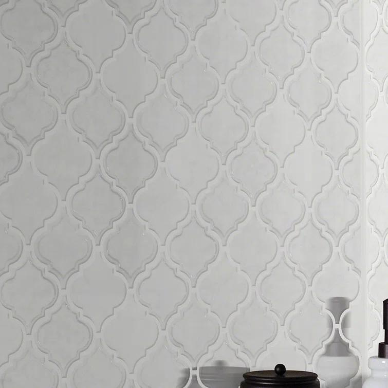 Victoria 11.26" x 12.05" Ceramic Novelty Mosaic Wall & FloorTile