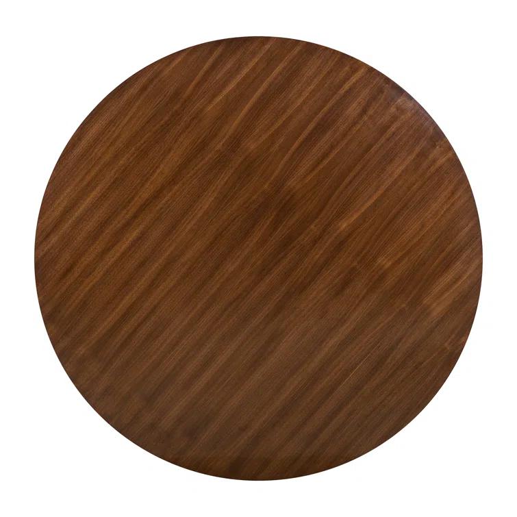 Everly Quinn Daylin Round Metal Base Dining Table