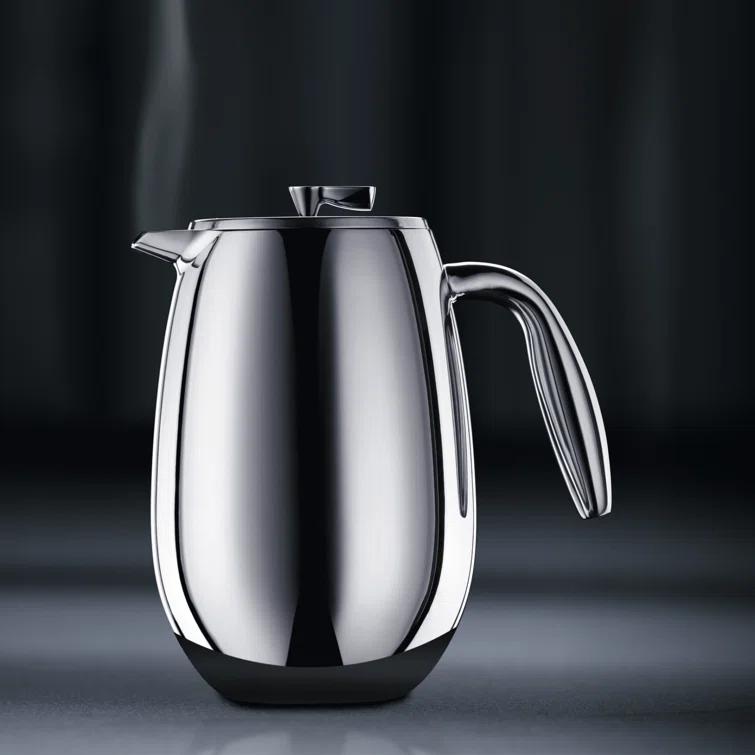 Bodum Columbia Double Wall Stainless Steel French Press Coffee Maker