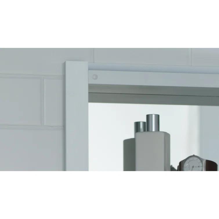 R3 Series Recessed or Surface Mount Frameless Medicine Cabinet with 3 Adjustable Shelves