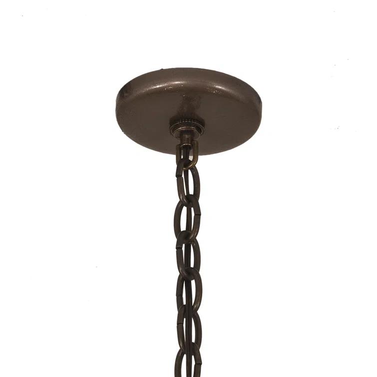 Rustic Lodge 8 - Light Antler Classic / Traditional Chandelier