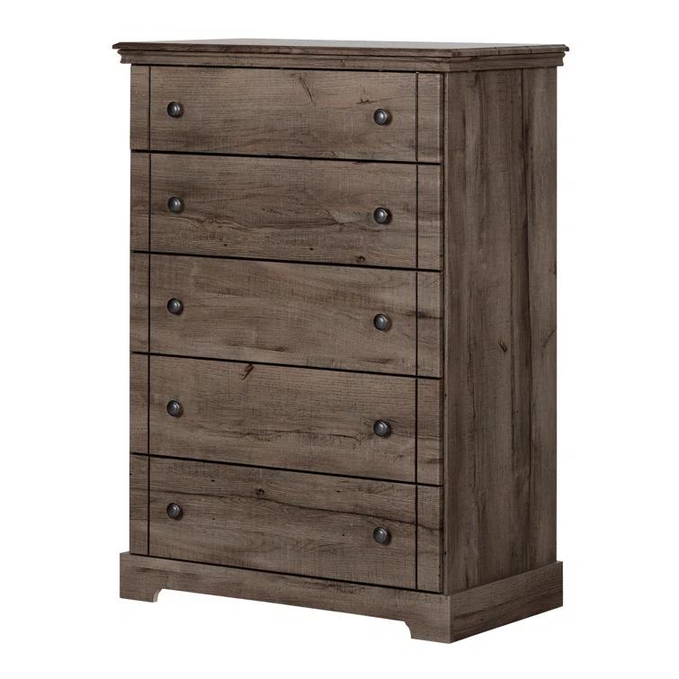 Avilla 35.25'' W 5 - Drawer Dresser