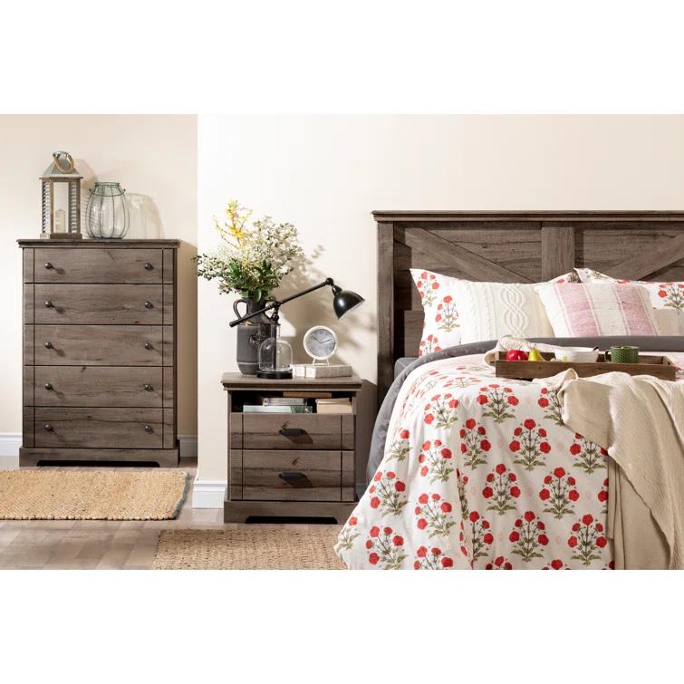 Avilla 35.25'' W 5 - Drawer Dresser