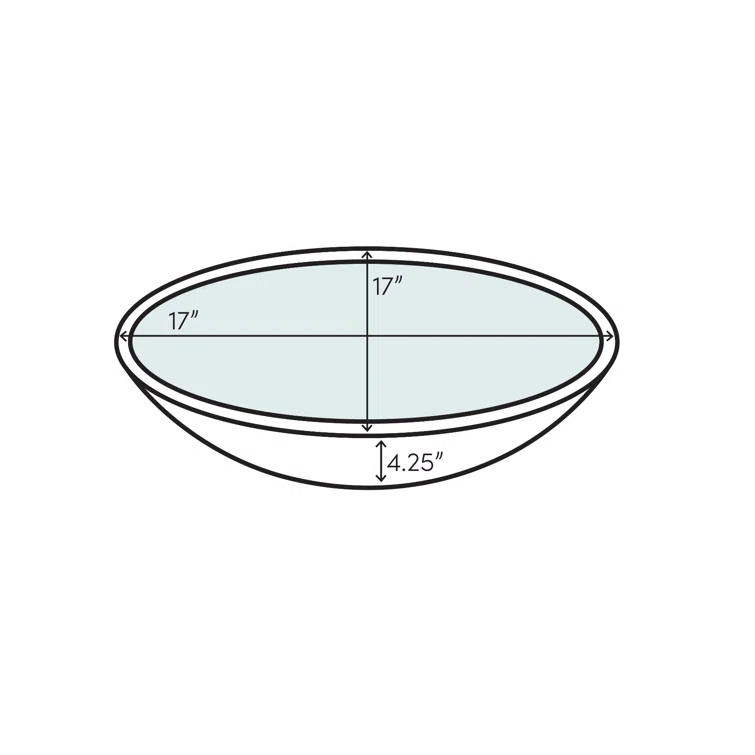 Maestro Copper Circular Vessel Bathroom Sink