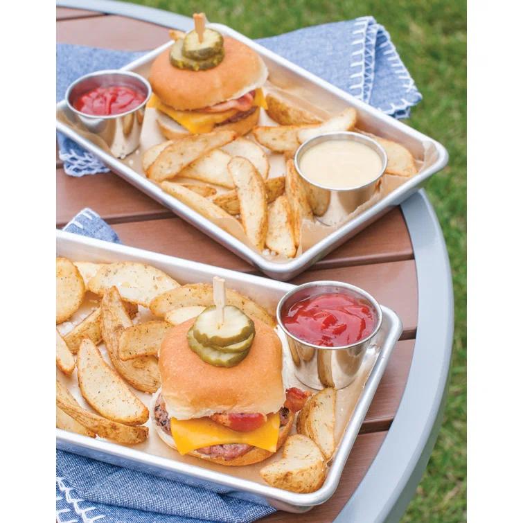 Nordic Ware Nordic Ware Burger Serving 2 Piece Tray Set