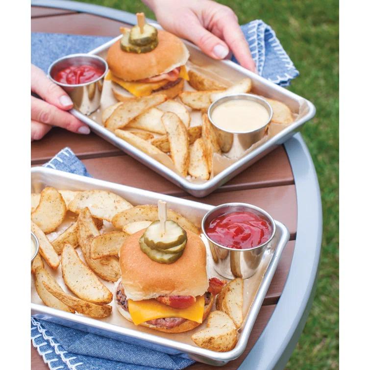 Nordic Ware Nordic Ware Burger Serving 2 Piece Tray Set