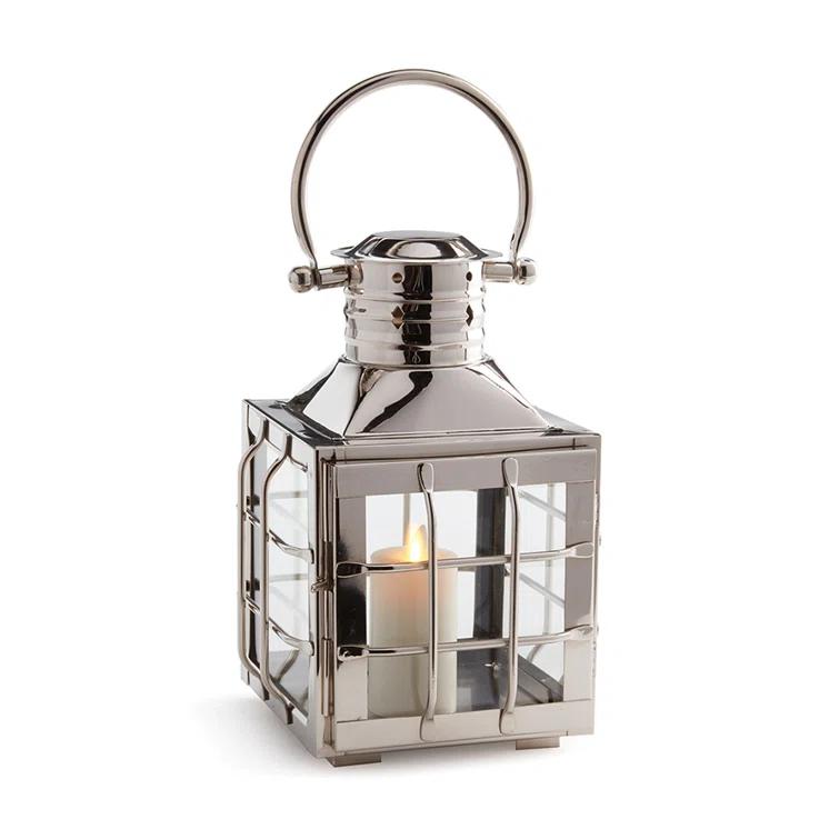 Maritime Stainless Steel Outdoor Lantern Candleholders