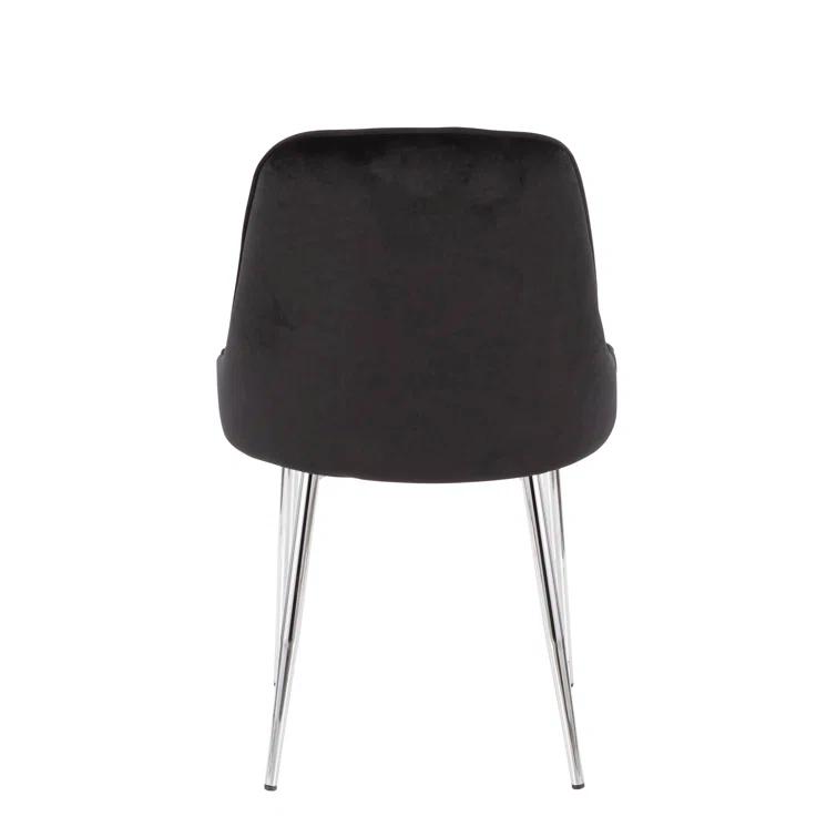 Stanca 20'' H Velvet Upholstered Side Chair