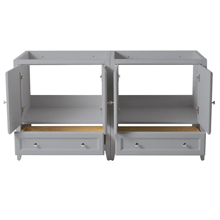 Fresca Oxford 59" Free-Standing Double Sink Bathroom Vanity Base Only