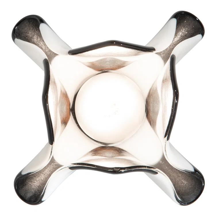 Metro Fusion 1 - Light Black/Silver Unique/Statement Pendant