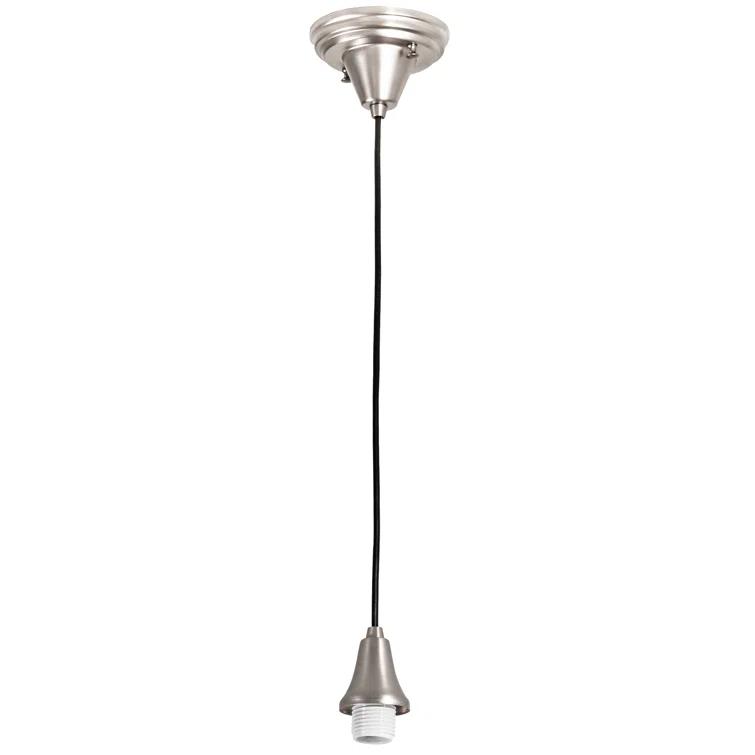 Metro Fusion 1 - Light Black/Silver Unique/Statement Pendant