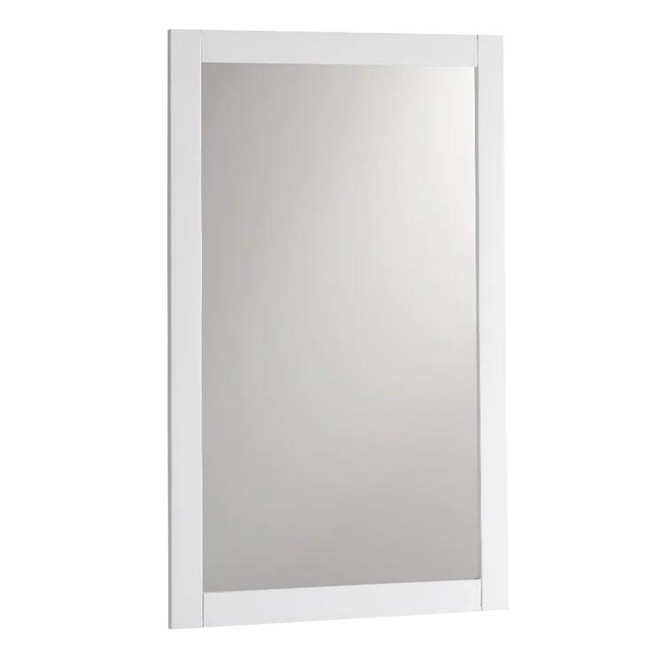 Fresca Manchester 20" Wall Mount Traditional Rectangular Bathroom Mirror