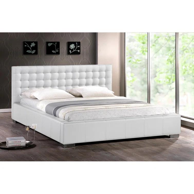 Frankel Vegan Leather Platform Bed