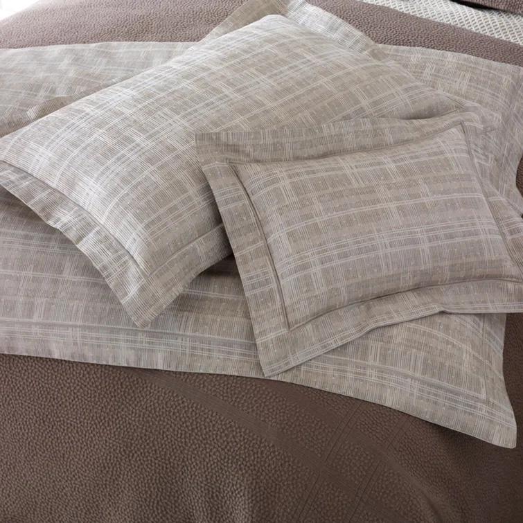 King Linen Jacquard Cotton Patterned Duvet Cover