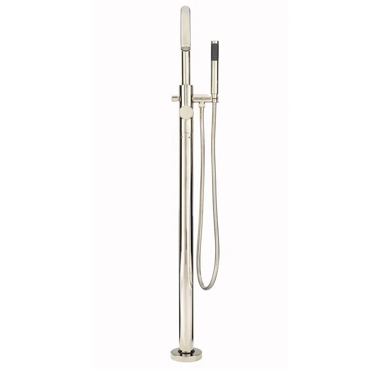 Single Handle Floor Mounted Freestanding Tub Filler Trim