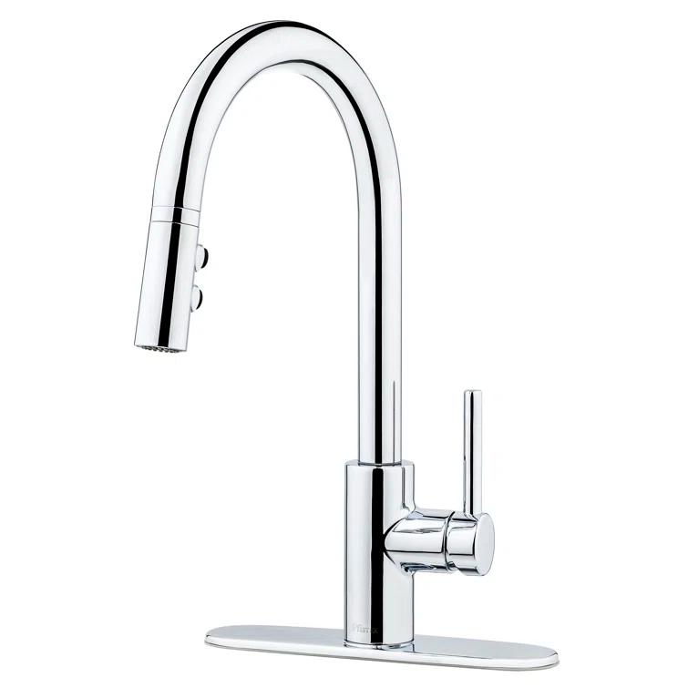 Stellen Pull Down Single Handle Kitchen Faucet