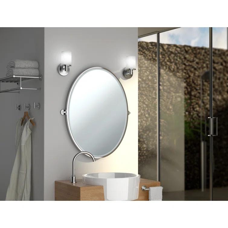 Latitude II Wall Mounted Towel Rack | Hotel Style Stainless Steel Towel Rack with Towel Bar