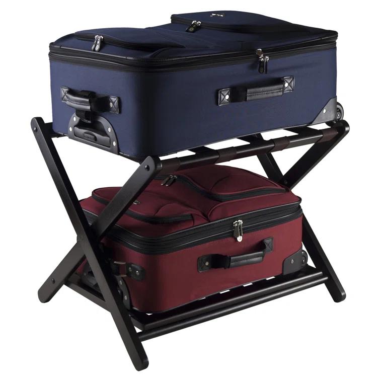 Folding Wood Luggage Rack
