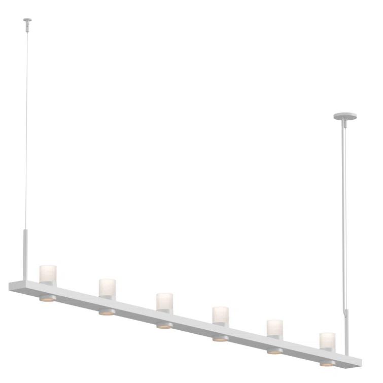 Intervals® 6 - Light LED Kitchen Island Pendant