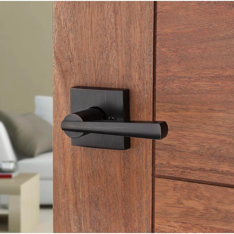 Spyglass Single Dummy Door Lever with Square Rose
