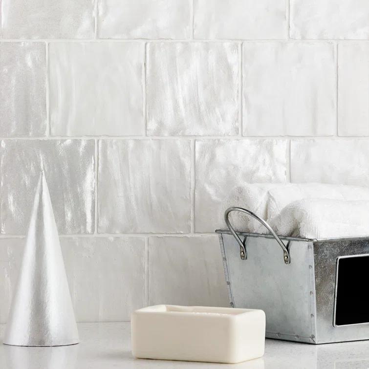 Southampton 4" x 4" Satin Finish Handmade Look Wall Tile (5.38 Sq. Ft. / Case)