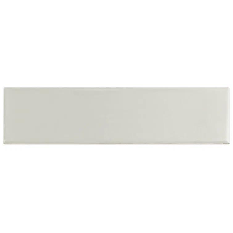 Midland 3'' W x 12'' L Polished Ceramic Subway Tile (5.38 sq. ft. / box)