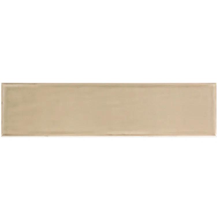 Midland 3'' W x 12'' L Polished Ceramic Subway Tile (5.38 sq. ft. / box)