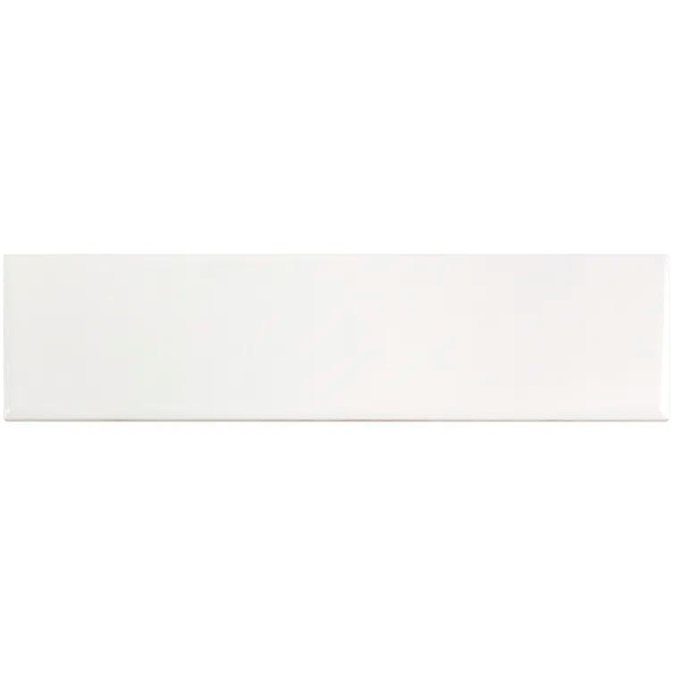 Midland 3'' W x 12'' L Polished Ceramic Subway Tile (5.38 sq. ft. / box)