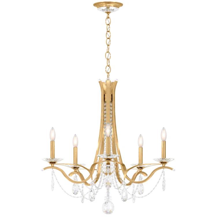 Vesca 5 - Light Dimmable Classic / Traditional Chandelier