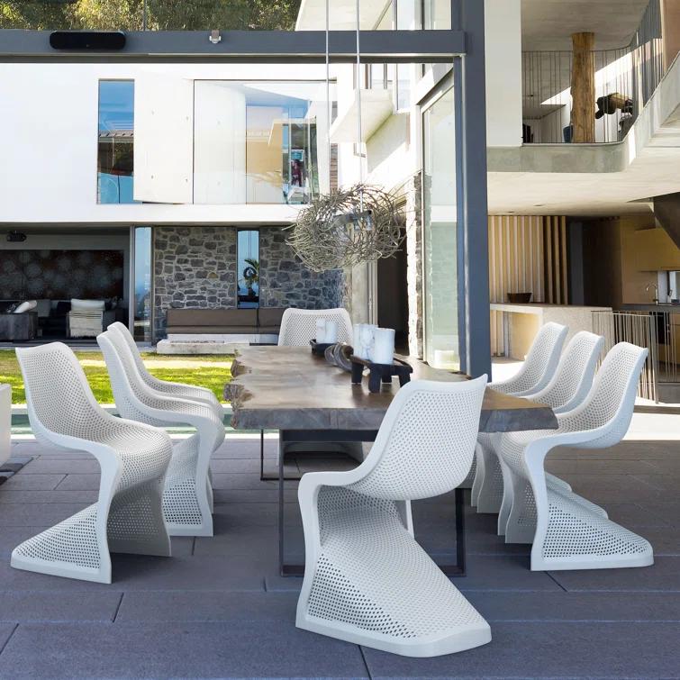 Spector Outdoor Stacking Dining Side Chair
