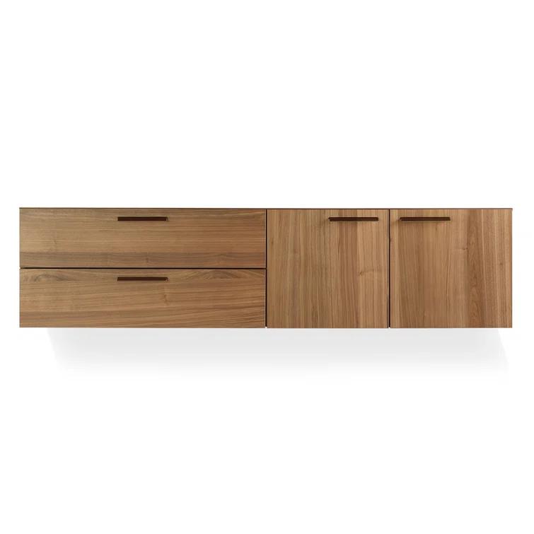 Shale 2 - Drawer Solid Wood Dresser