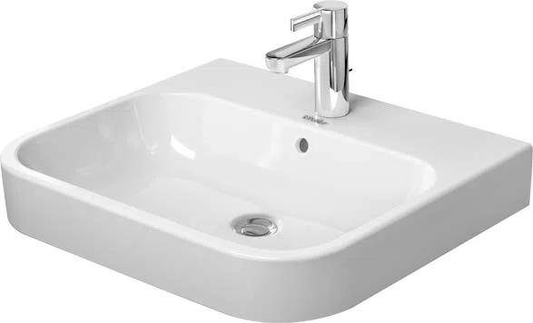 Duravit 231860-3Hole Happy D.2 24" Ceramic Vanity Top - White
