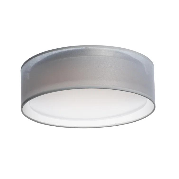 Jessalyn 3 Light Acrylic LED Flush Mount