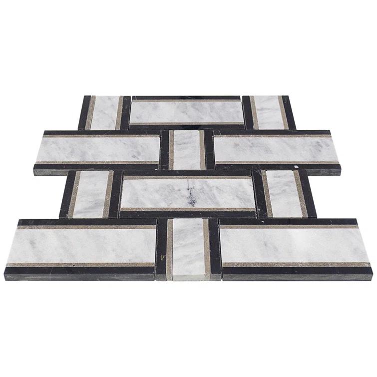 Mingle Natural Stone Mosaic Sheet Wall & Floor Tile
