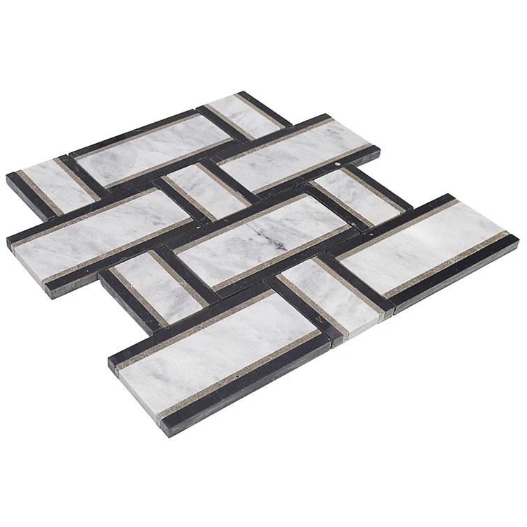 Mingle Natural Stone Mosaic Sheet Wall & Floor Tile