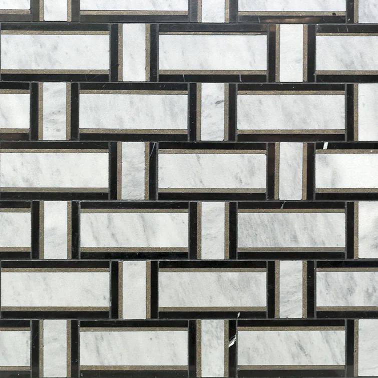 Mingle Natural Stone Mosaic Sheet Wall & Floor Tile