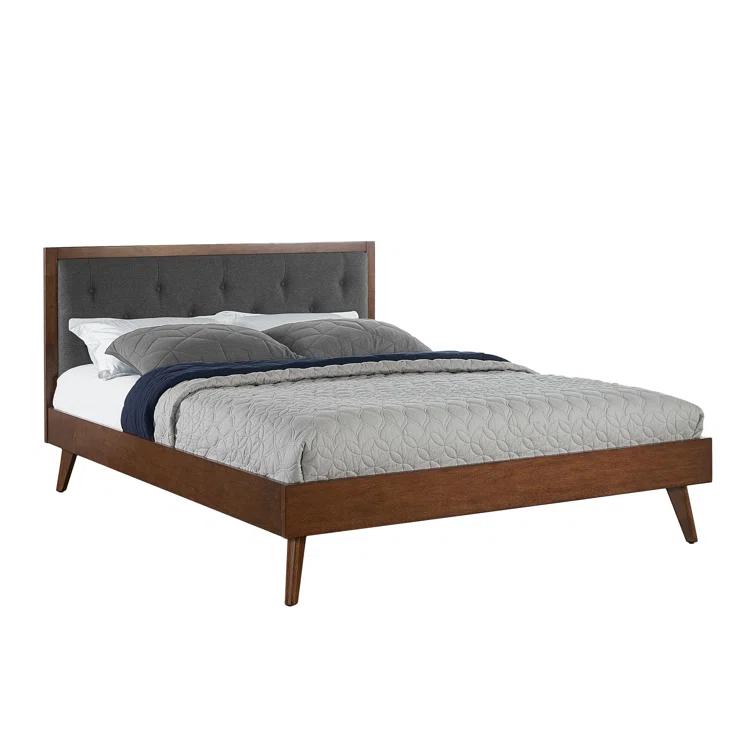Rayford Tufted Low Profile Platform Bed
