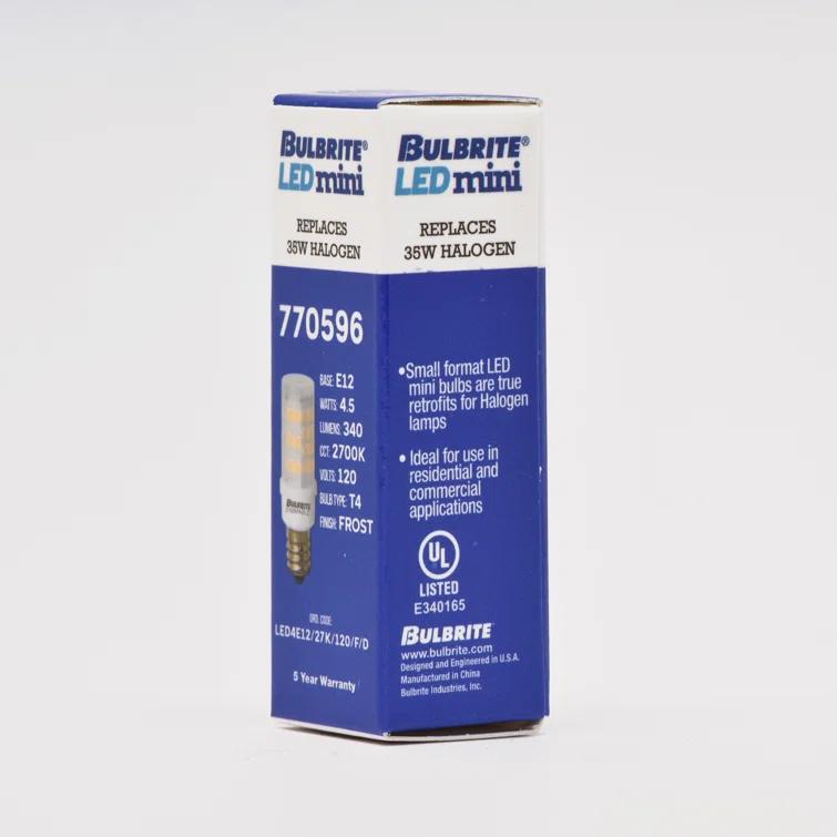 40 Watt Equivalent T4 Dimmable LED Bulb