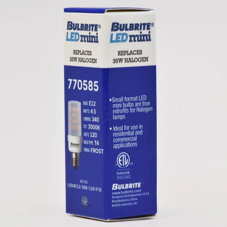 40 Watt Equivalent T4 Dimmable LED Bulb