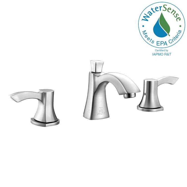 Sonata Widespread 2-handle Bathroom Faucet with Drain Assembly