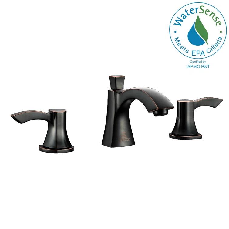 Sonata Widespread 2-handle Bathroom Faucet with Drain Assembly