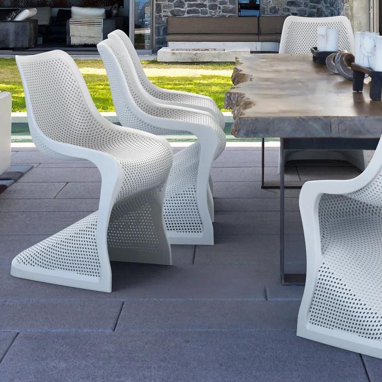 Spector Outdoor Stacking Dining Side Chair