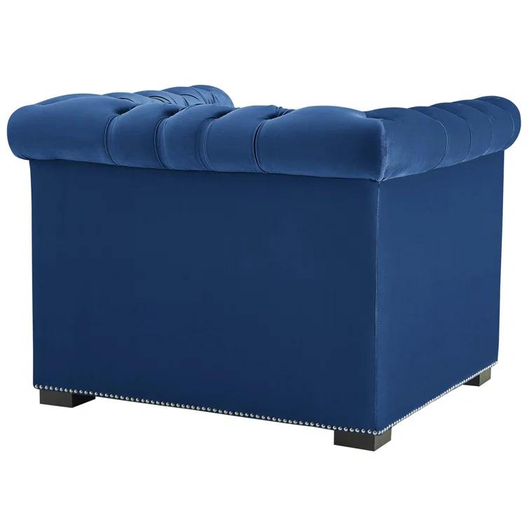 Modway Heritage Upholstered Velvet Armchair