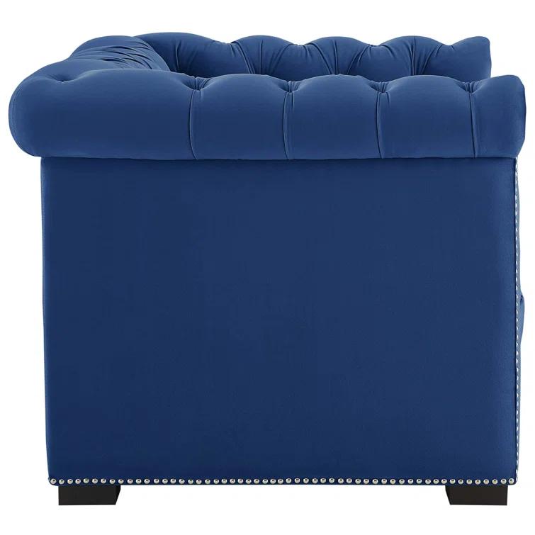 Modway Heritage Upholstered Velvet Armchair