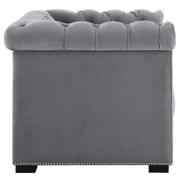 Modway Heritage Upholstered Velvet Armchair