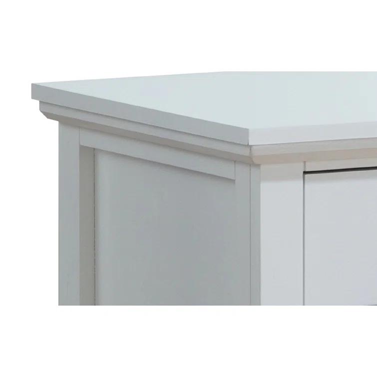 Hammond 3 - Drawer Nightstand Bed Side Table Wood Nightstand Small Bedside Table And Dresser